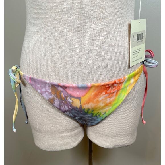 Mara Hoffman Rae Tie Dye Pastel Multicolor Two Piece Bikini Swim Set Size XL - Picture 4 of 7